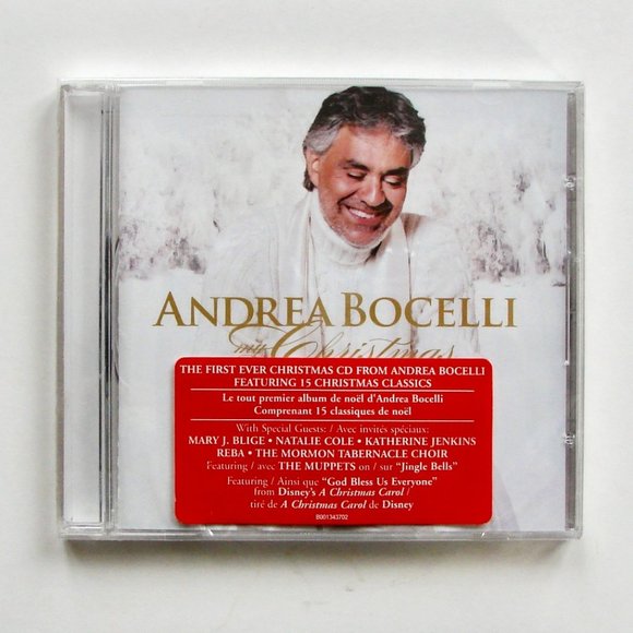 Andrea Bocelli My Christmas CD BRAND NEW SEALED - Picture 1 of 2